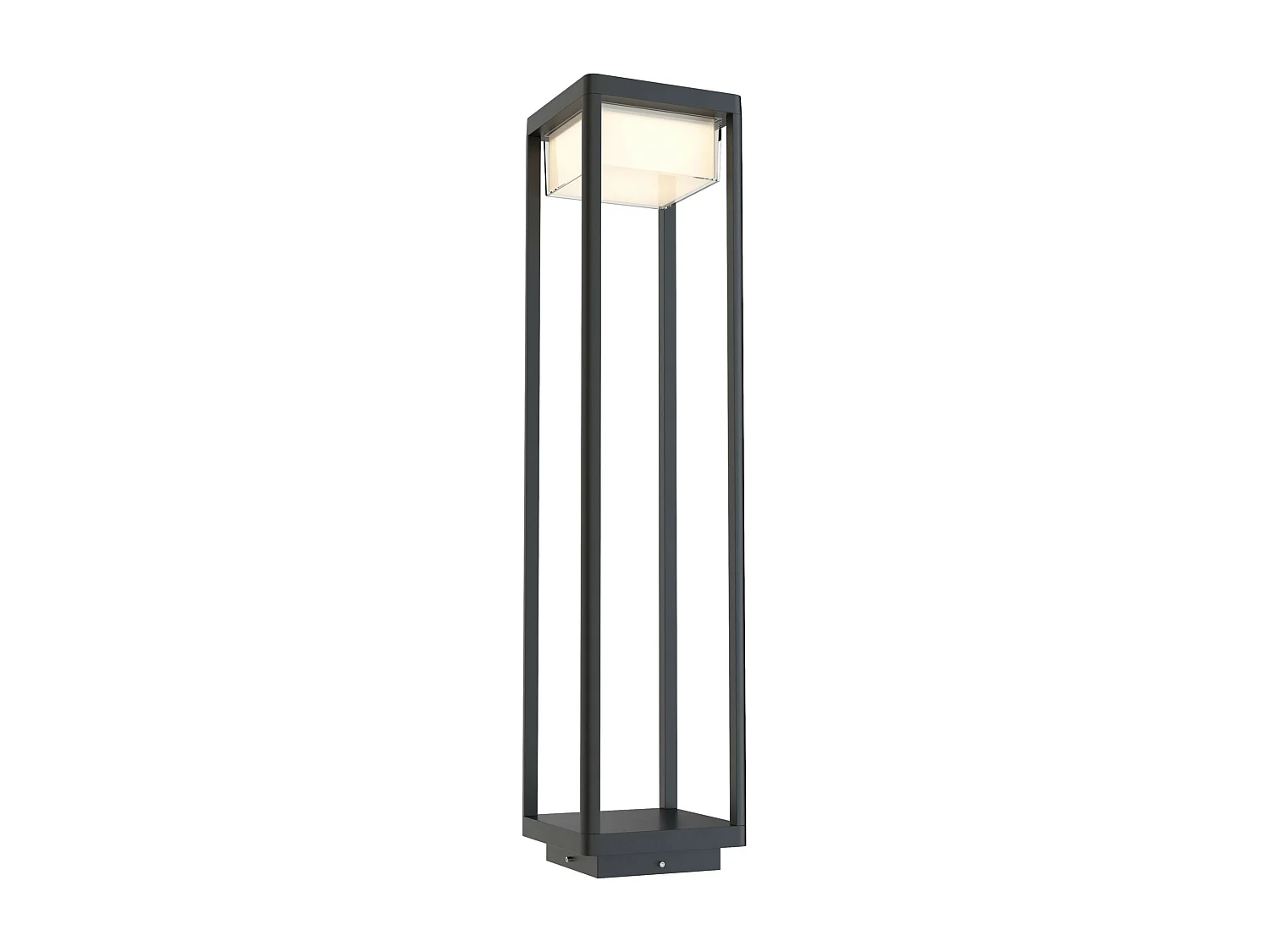 Maytoni Baker Street Baliza exterior LED integrada Baker Street IP65 negra IP65