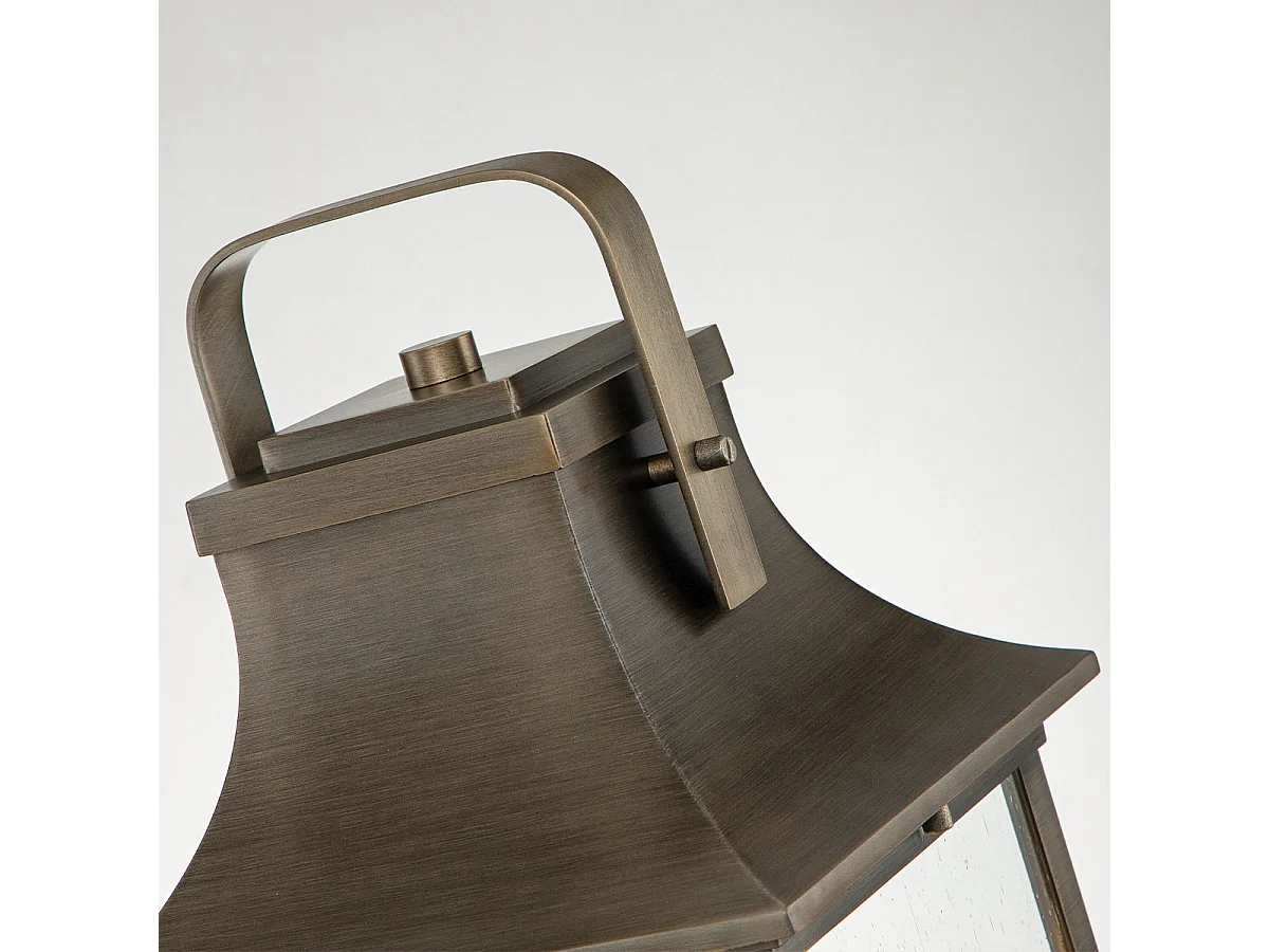 Elstead Hinkley Grant Outdoor-Sockelleuchte Brünierte Bronze, IP44