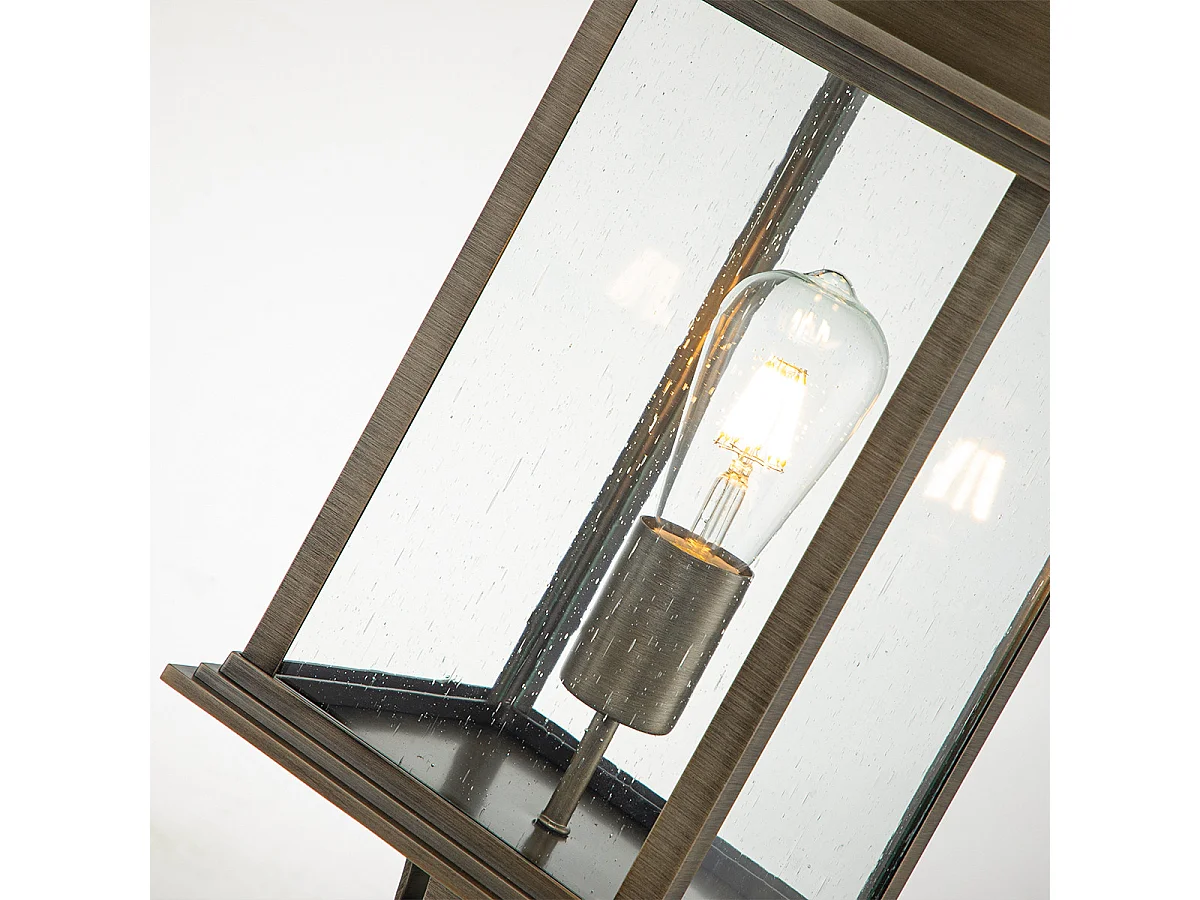 Elstead Hinkley Grant Outdoor-Sockelleuchte Brünierte Bronze, IP44