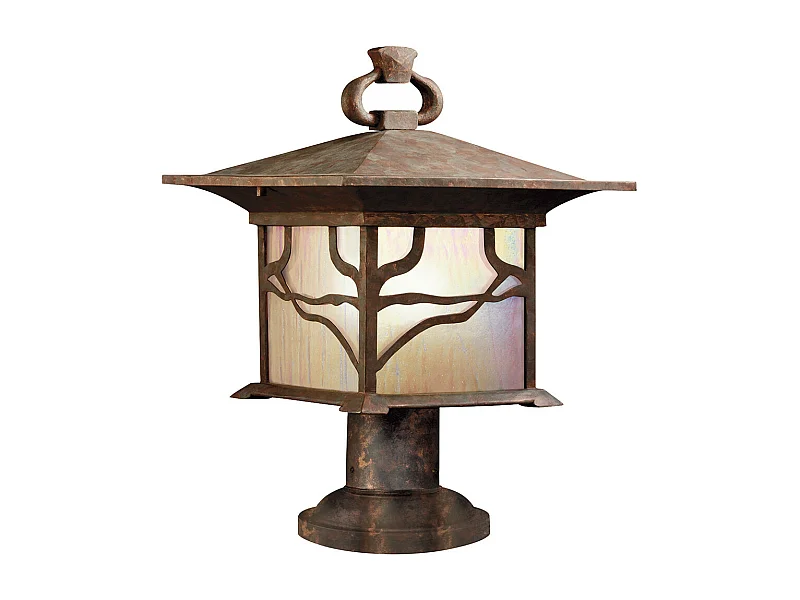 Morris Kichler Outdoor 1 Licht Sockellaterne Kupfer IP44