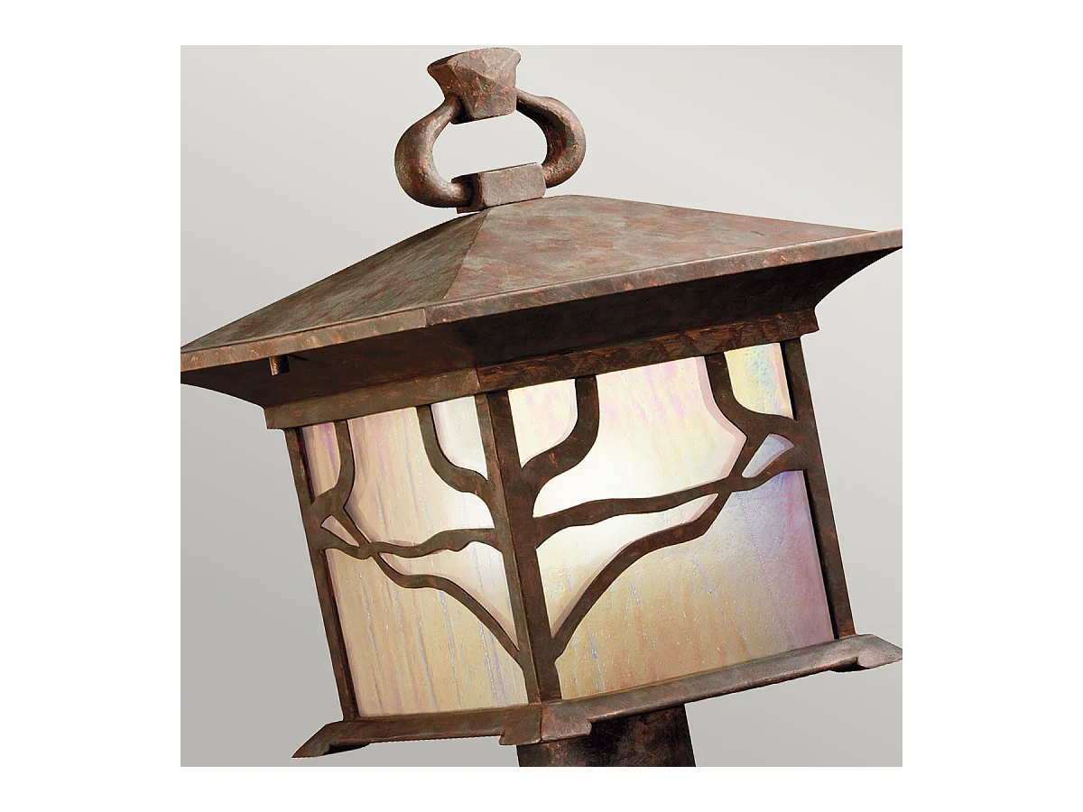 Morris Kichler Outdoor 1 Licht Sockellaterne Kupfer IP44