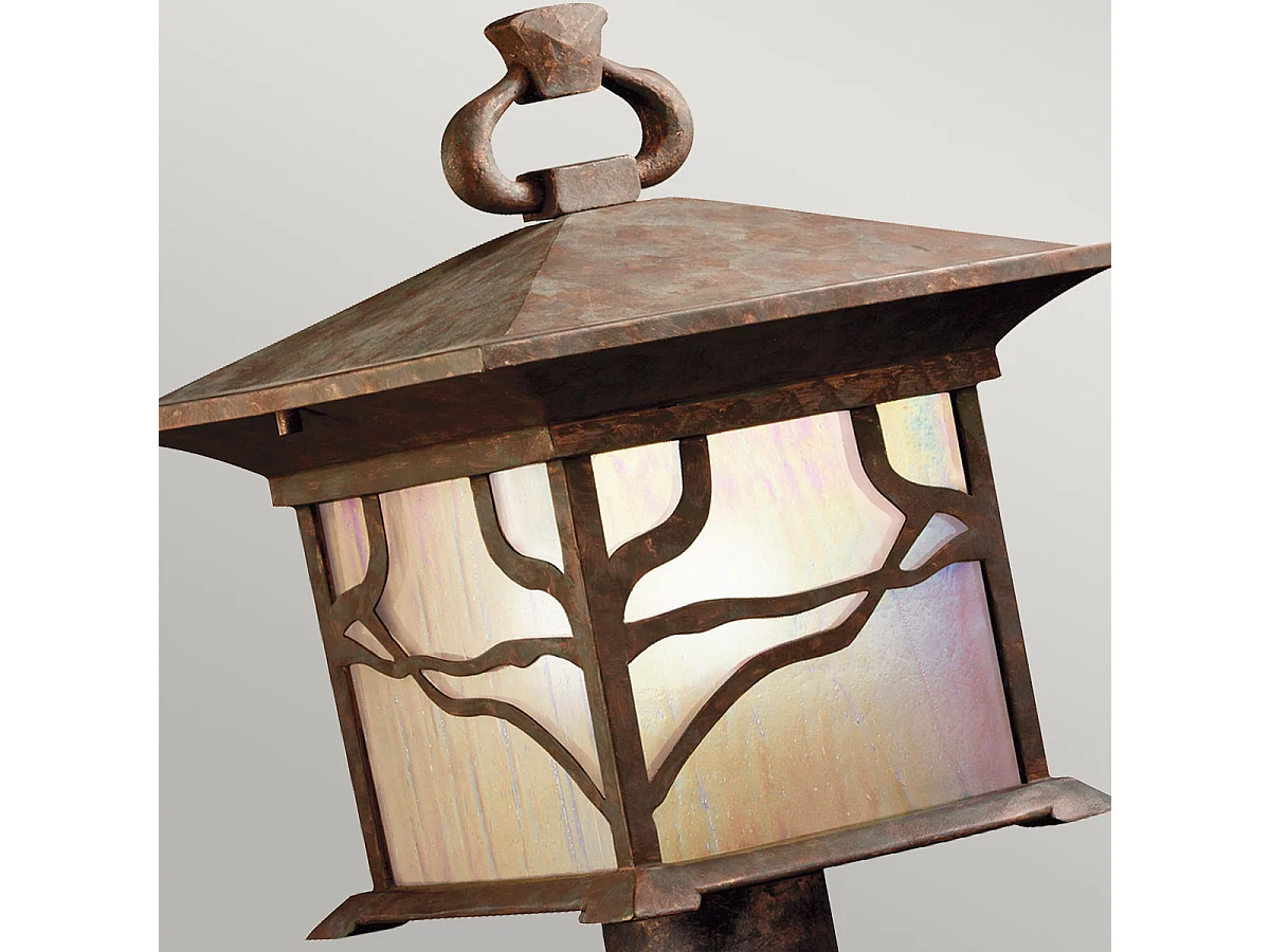 Morris Kichler Outdoor 1 Licht Sockellaterne Kupfer IP44