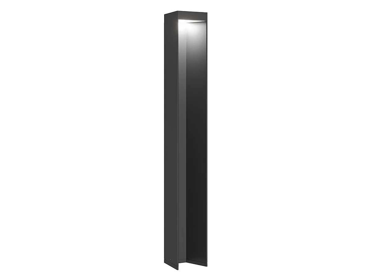 Maytoni Essen Borne extérieure grise, 65cm 4000K IP54
