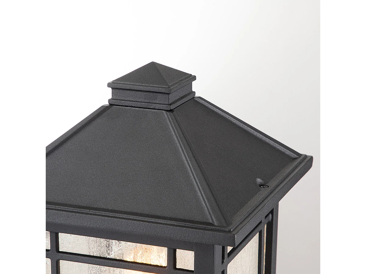 Elstead Quoizel Cedar Utomhussockelljus Svart, IP44