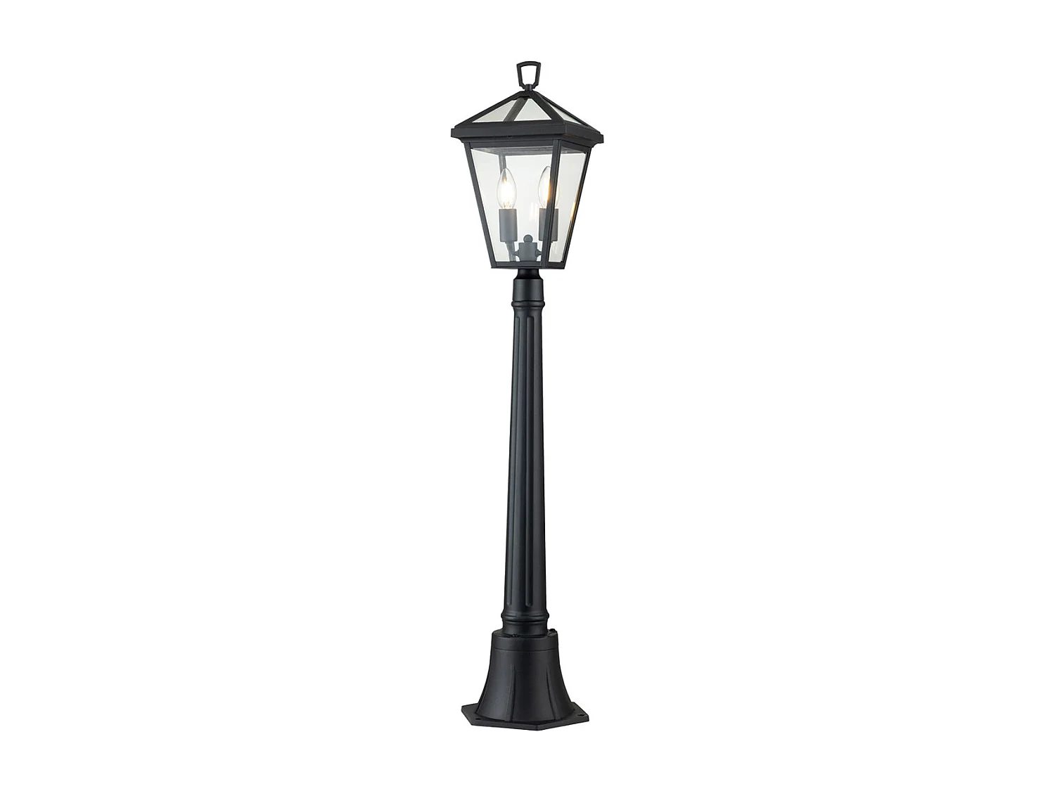 Elstead Hinkley Alford Outdoor Pollard Museum Svart, IP44