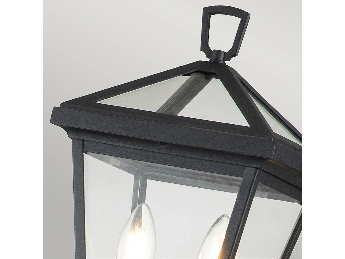 Elstead Hinkley Alford Outdoor Pollard Museum Svart, IP44