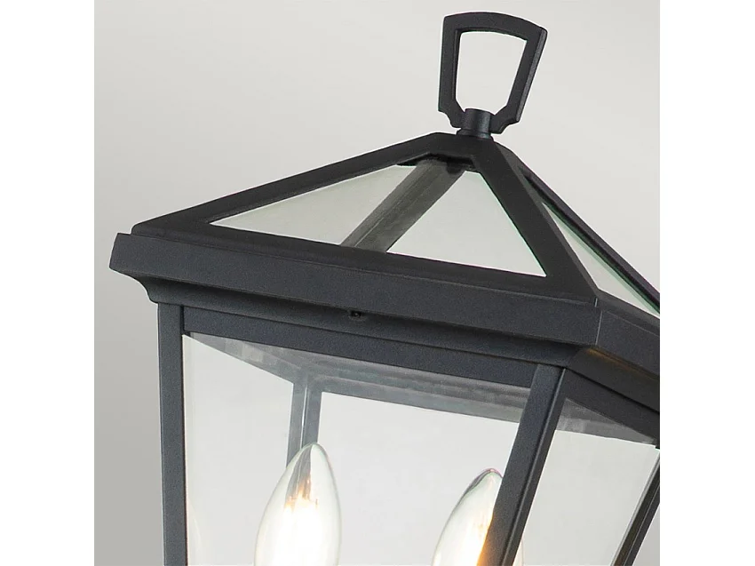 Elstead Hinkley Alford Außenpoller Museum Schwarz, IP44