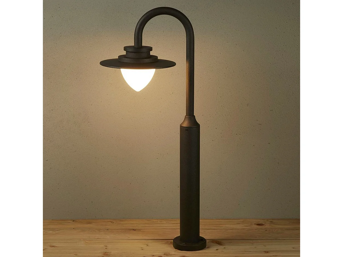 Searchlight Texas Bolardo 800mm 8W 3000k, Grafito