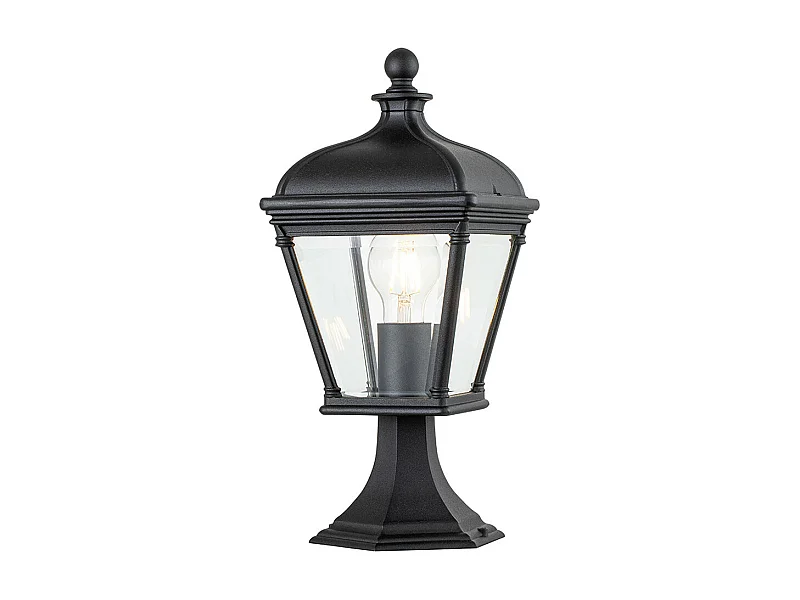 Elstead Bayview Außen-Sockelleuchte Schwarz, IP44