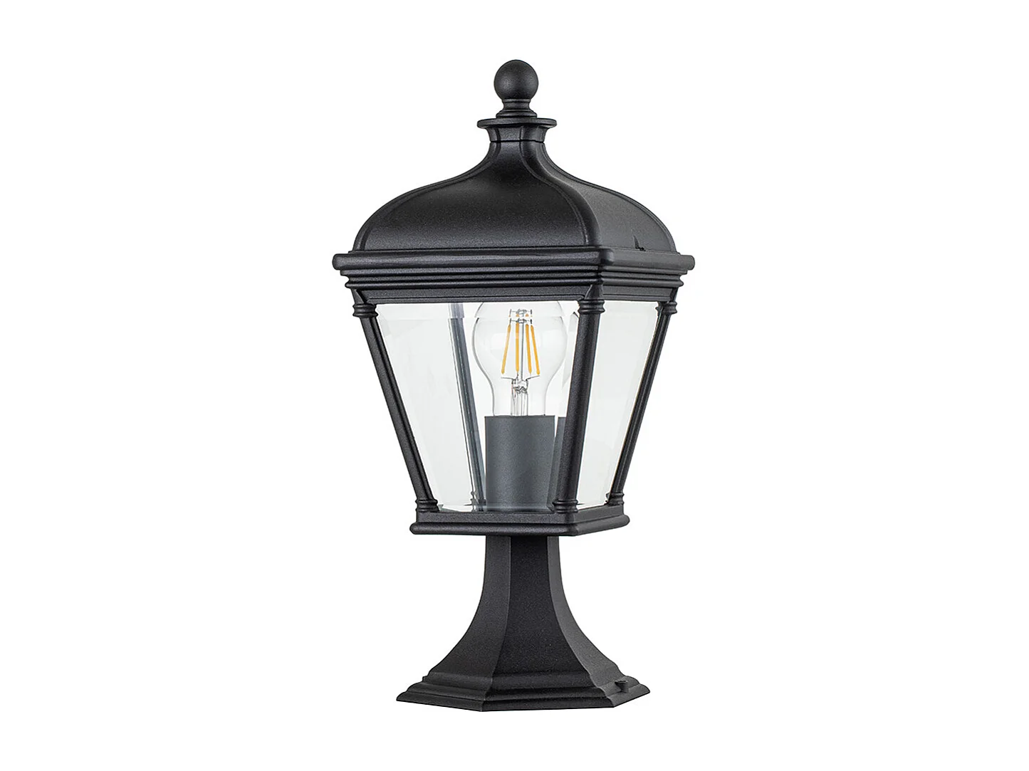 Elstead Bayview Außen-Sockelleuchte Schwarz, IP44