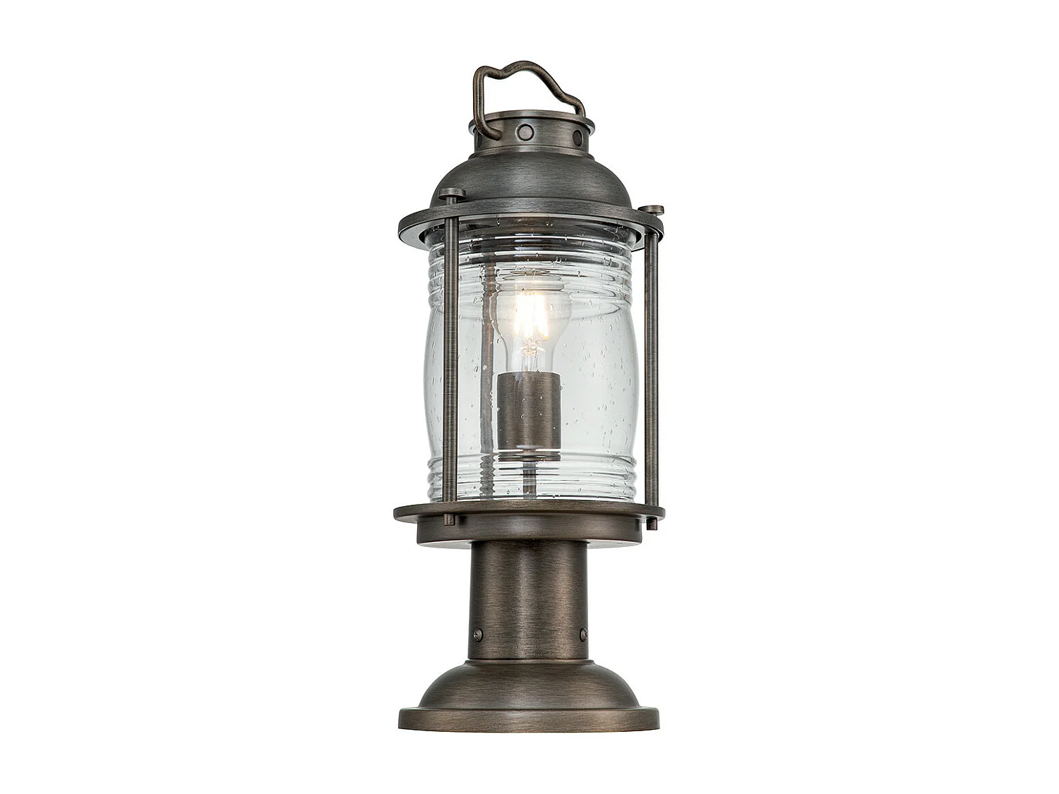 Elstead Kichler Ashland Utomhussockel ljusbrunerad brons, IP44