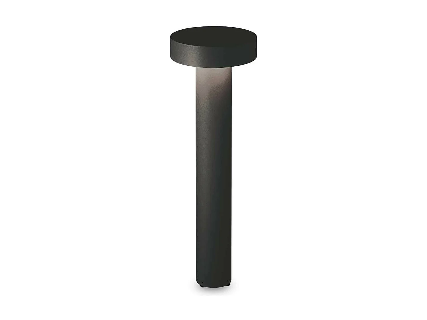 Ideal Lux TESLA Bolardo Exterior 4 Luces 60cm Negro IP44