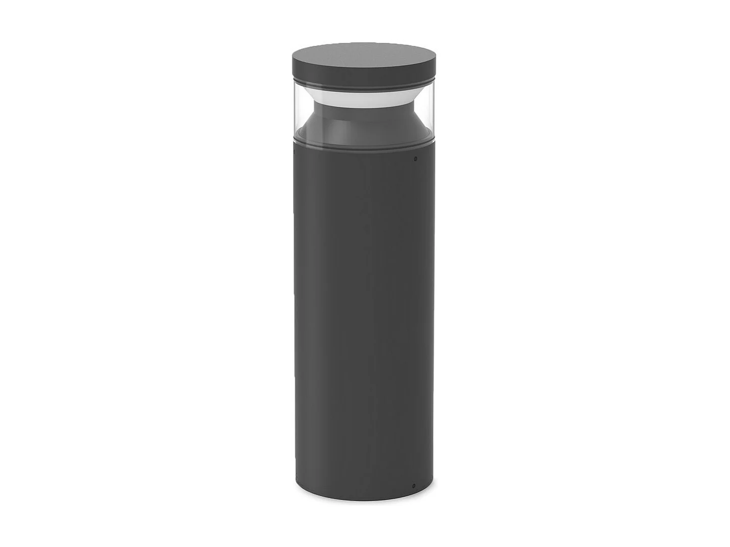 Ideal Lux BOEING Borne LED d'extérieur 40 cm Noir 3000K IP65