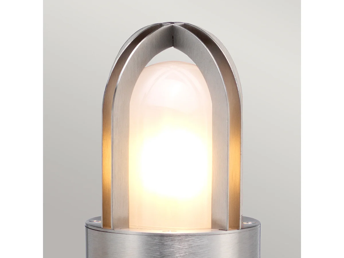 Elstead Paignton Paletto da esterno in acciaio inox (argento), IP55