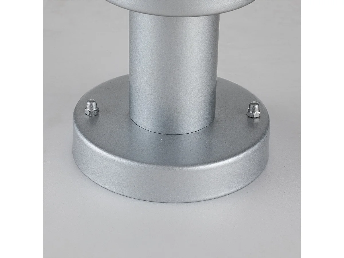 Elstead Klampenborg Outdoor Piedestal Light Silver, IP44