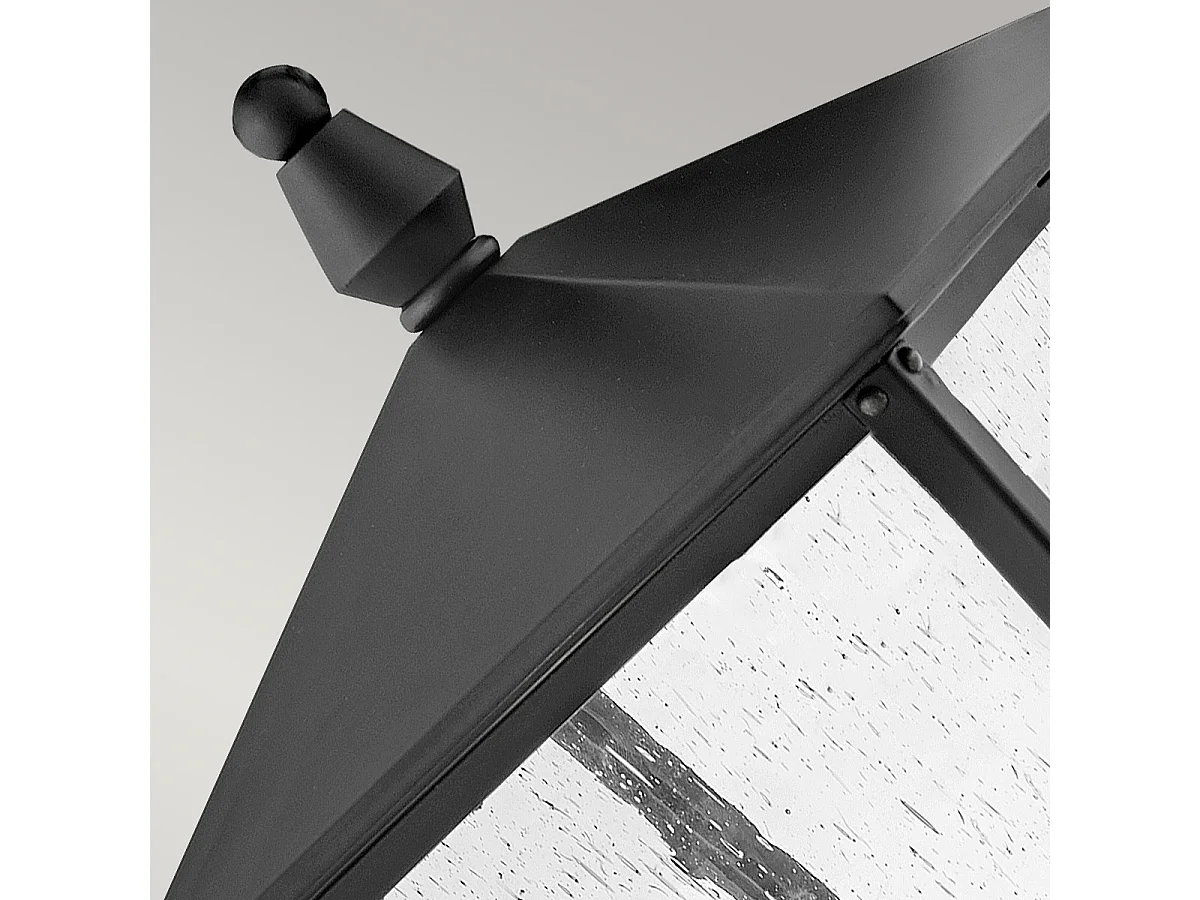 Elstead Hinkley Huntersfield Außen-Sockelleuchte Schwarz, IP44