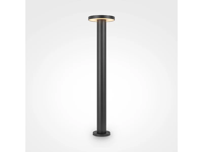 Maytoni Wald Pilona Exterior Grafito, 80cm, 3000K IP65