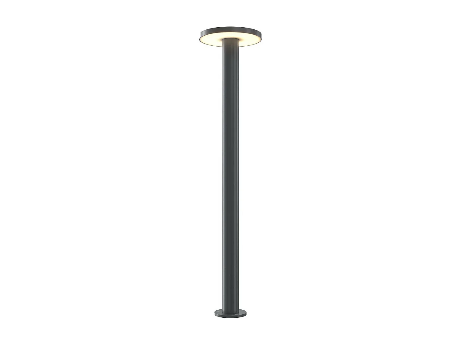 Maytoni Wald Paletto da esterno Grafite, 80cm, 3000K IP65