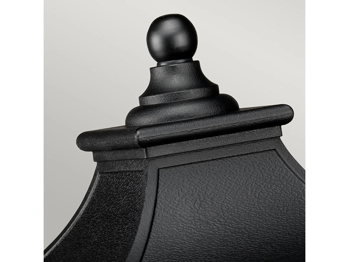 Elstead Bedford - 1 lanterna a piedistallo medio leggera - finitura Mystic Black, E27