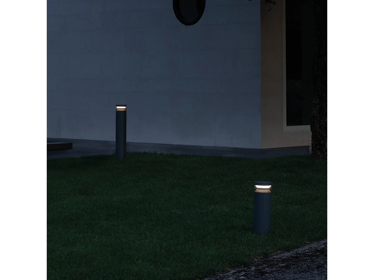 Ideal Lux BOEING Paletto LED da esterno 70cm Antracite 3000K IP65