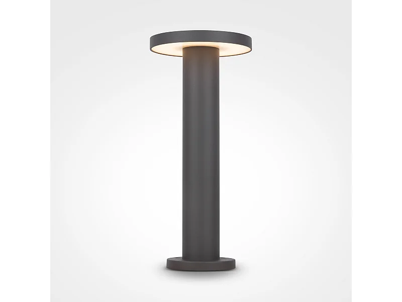 Maytoni Wald Pilona Exterior Grafito, 40cm, 3000K IP65