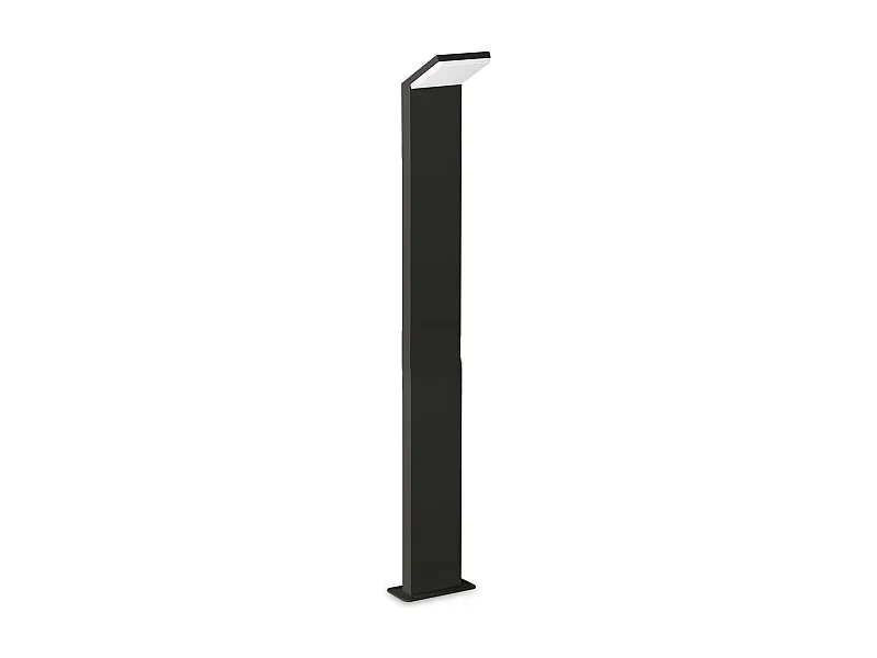 Ideal Lux STYLE Borne Extérieure LED Intégrée Noir 1100Lm 4000K IP54