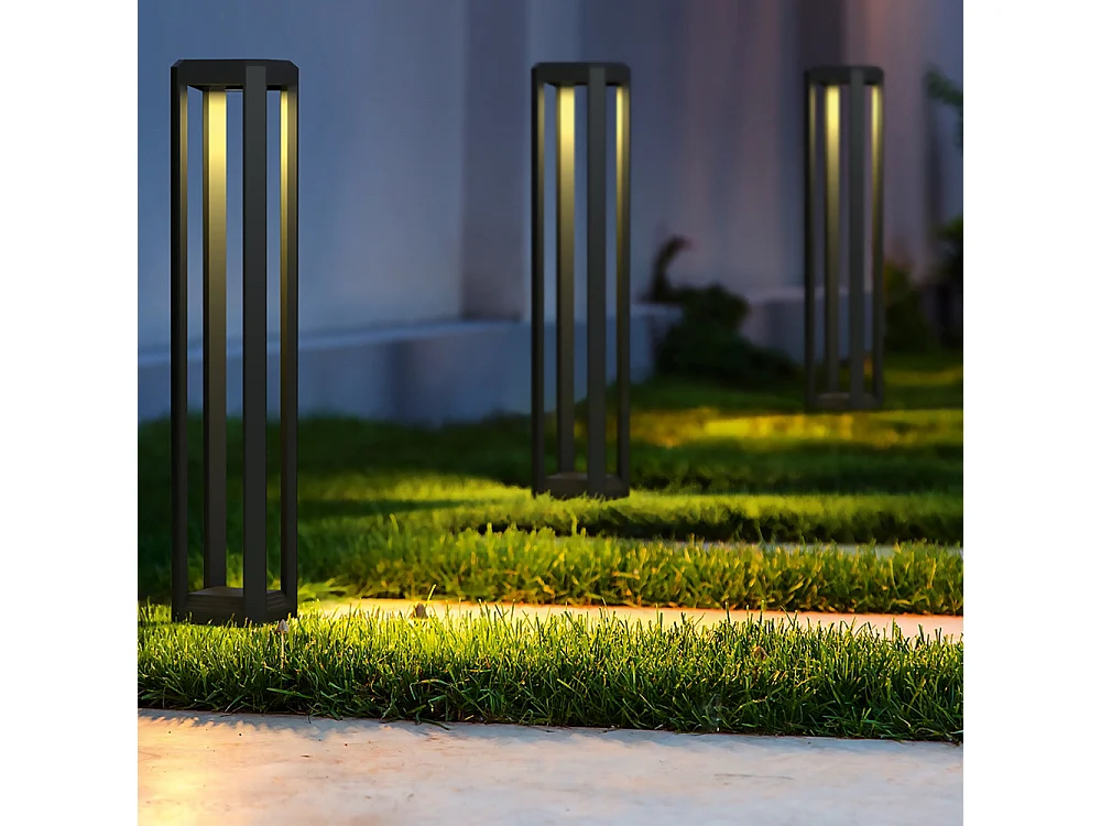 Maytoni Royal Mile Lampada da esterno a LED grigia per esterni Royal Mile con dissuasore IP65