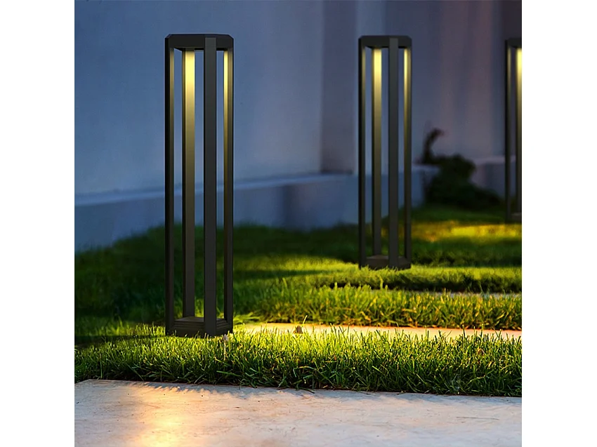 Maytoni Royal Mile Lampada da esterno a LED grigia per esterni Royal Mile con dissuasore IP65