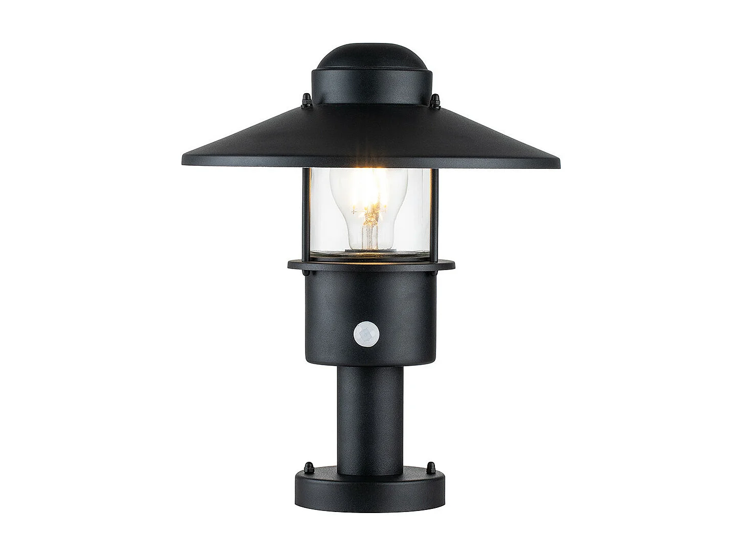 Elstead Klampenborg Borne d'éclairage extérieure noire, IP44