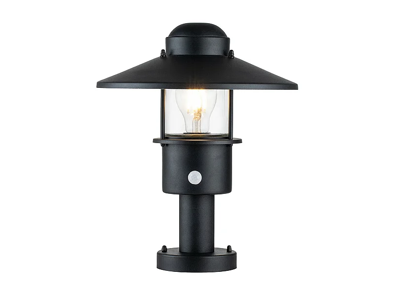 Elstead Klampenborg Utomhussockelljus Svart, IP44