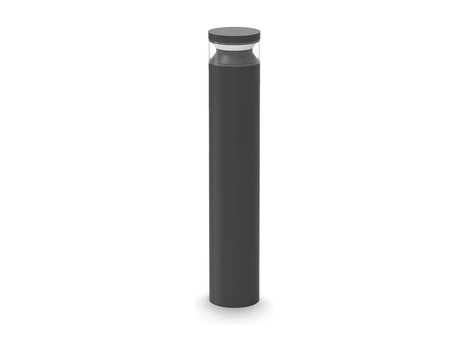 Ideal Lux BOEING Borne LED d'extérieur 70 cm Noir 3000K IP65