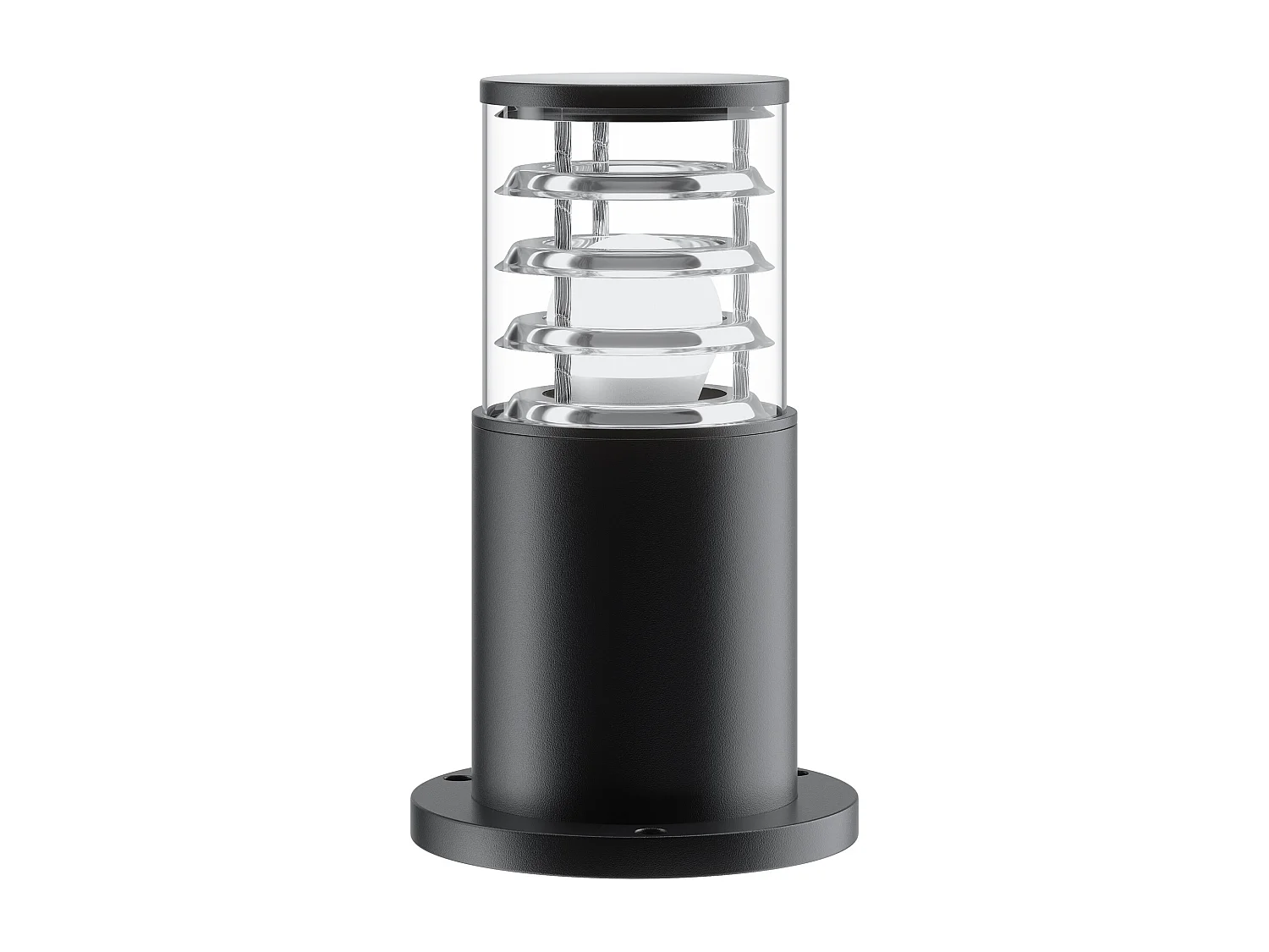 Maytoni Bronx Pedestal exterior negro, IP54