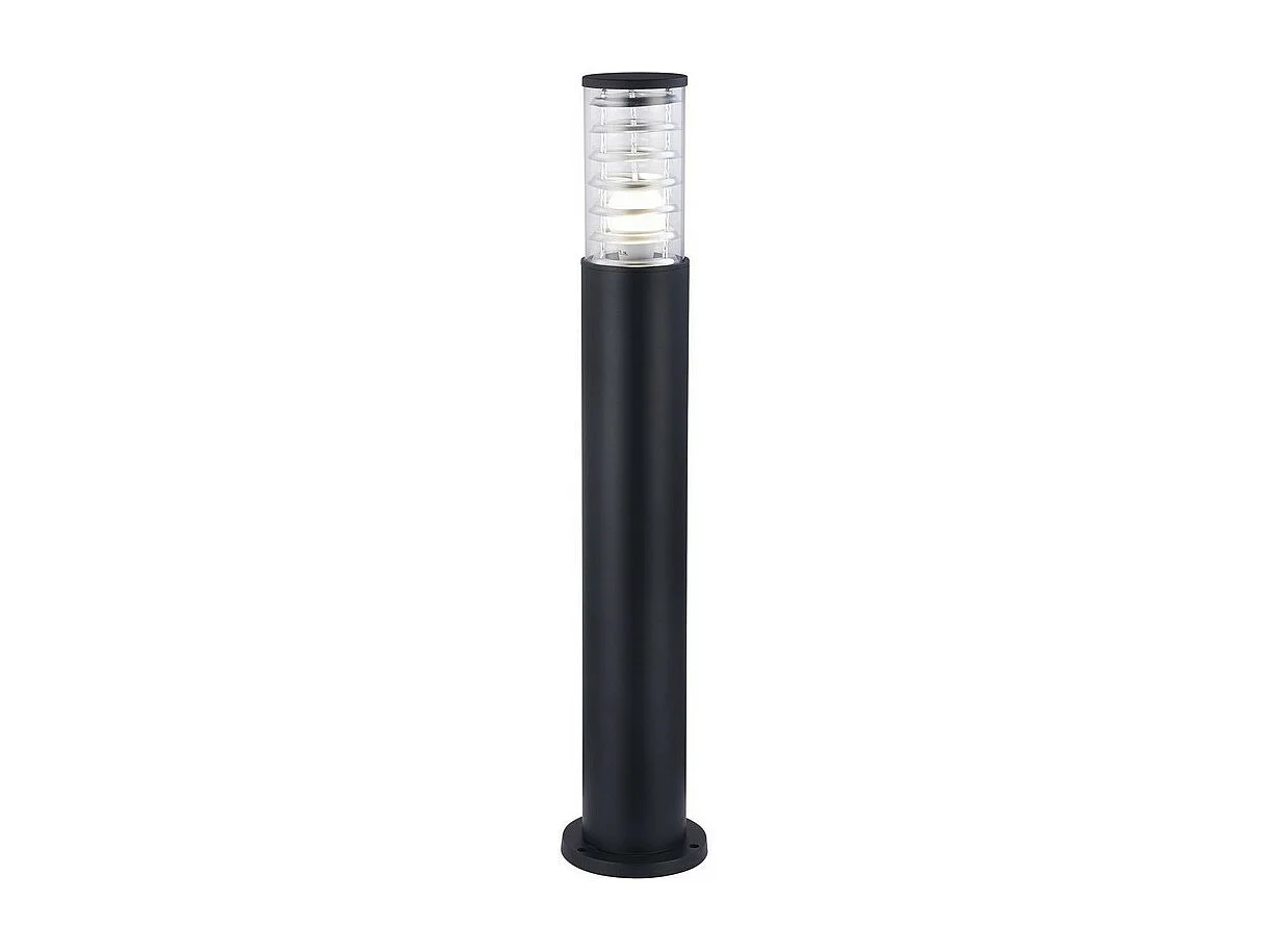 Bronx Bolardo de Pie Exterior Negro, 1 Luz IP54, E27