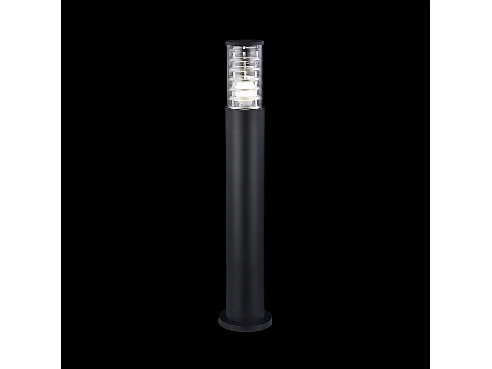 Bronx Bolardo de Pie Exterior Negro, 1 Luz IP54, E27