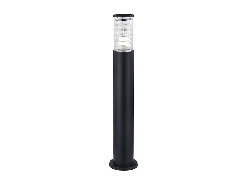 Bronx Bolardo de Pie Exterior Negro, 1 Luz IP54, E27