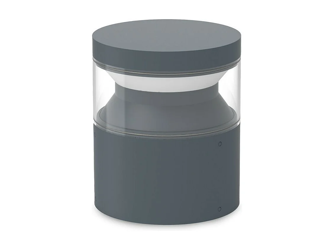 Ideal Lux BOEING Lampada da terra LED per esterni da 15 cm, antracite 3000K, IP65