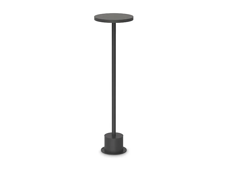 Ideal Lux TOFFEE Breite 50cm LED tragbare Außenlampe Schwarz 3000K IP65