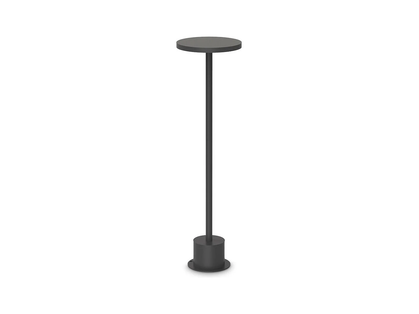 Ideal Lux TOFFEE Lampada portatile da esterno a LED larga 50 cm nera 3000K IP65