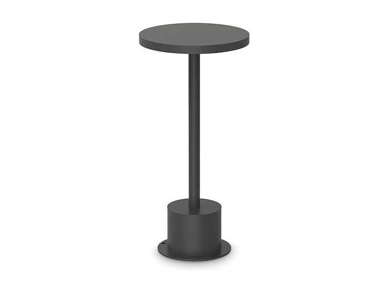 Ideal Lux TOFFEE Breite 25cm LED tragbare Außenlampe Schwarz 3000K IP65