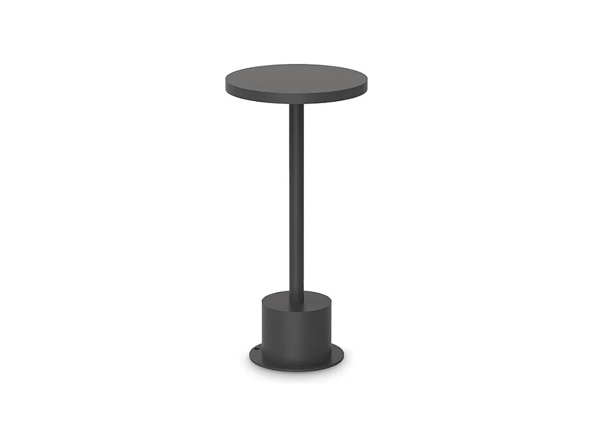 Ideal Lux TOFFEE Lampada portatile da esterno a LED larga 25 cm nera 3000K IP65