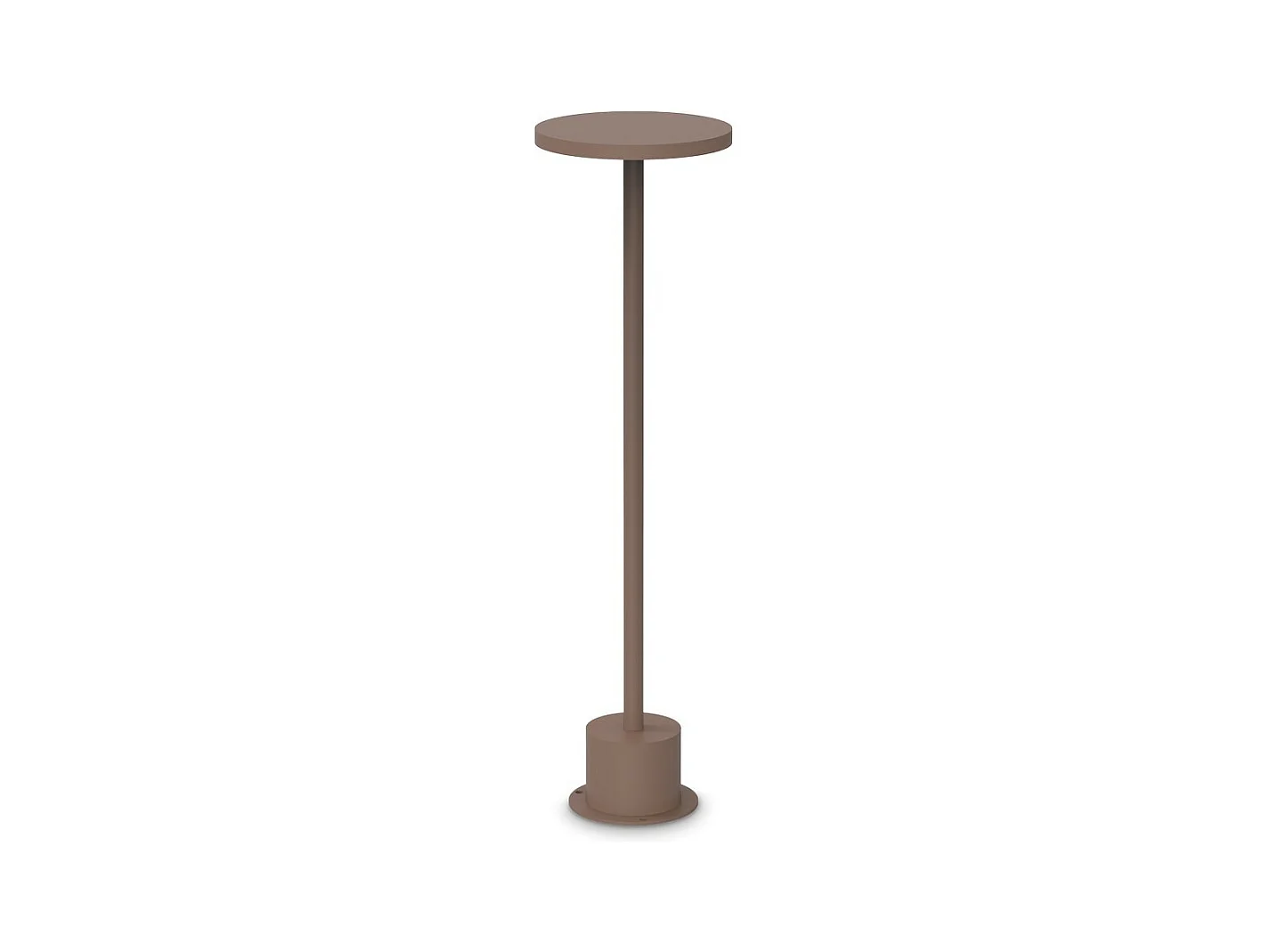 Ideal Lux TOFFEE Lampe d'extérieur portable à LED large de 50 cm Café 3000 K IP65