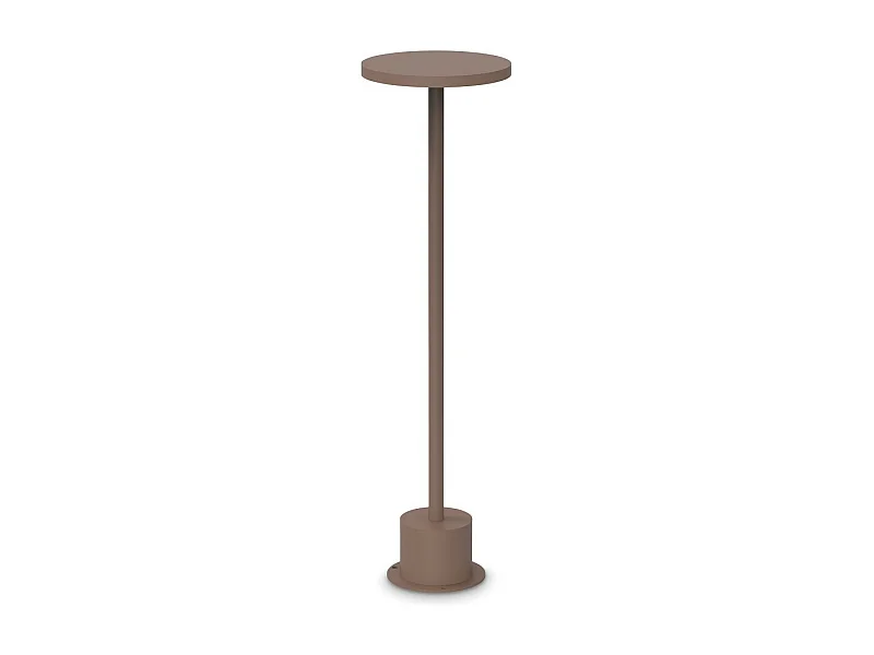 Ideal Lux TOFFEE Lampe d'extérieur portable à LED large de 50 cm Café 3000 K IP65
