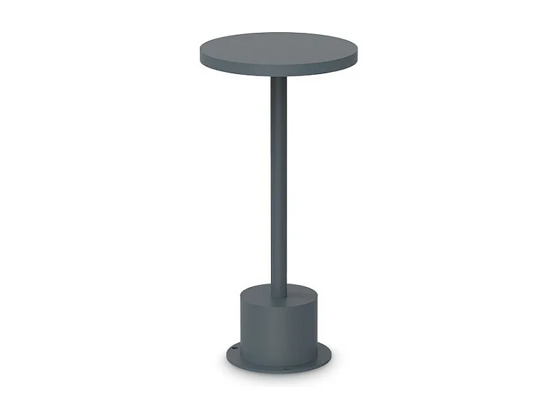 Ideal Lux TOFFEE Lampada portatile da esterno a LED larga 25 cm antracite 3000K IP65