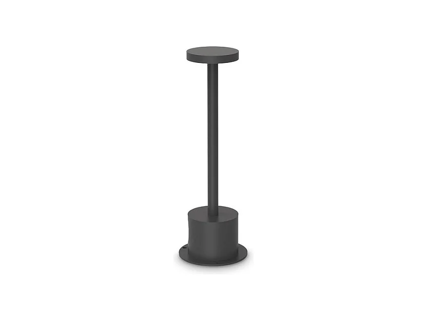 Ideal Lux TOFFEE Lampe d'extérieur portable à LED 25 cm Noir 3000 K IP65