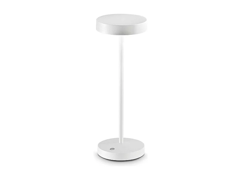 Ideal Lux TOFFEE Integrierte tragbare LED-Außenleuchte, Weiß, 230 lm, 3000 K, IP54