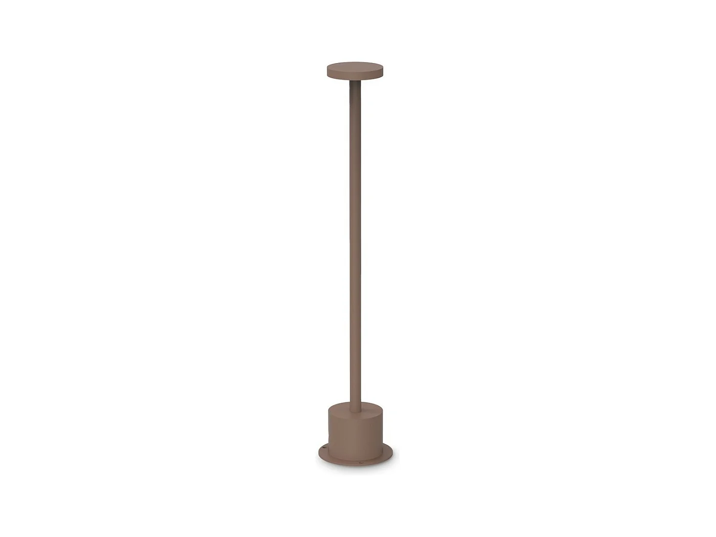 Ideal Lux TOFFEE Lampe d'extérieur portable à LED 50 cm Café 3000 K IP65