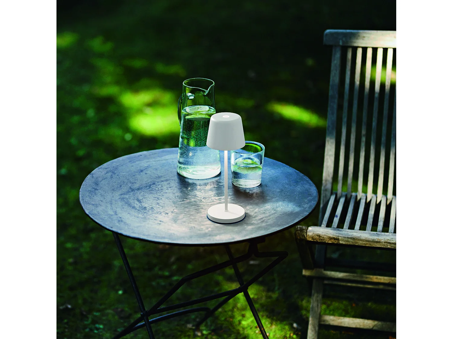 Ideal Lux CUTE Dimmbare tragbare LED-Außenlampe Gold 2200-2700K IP65
