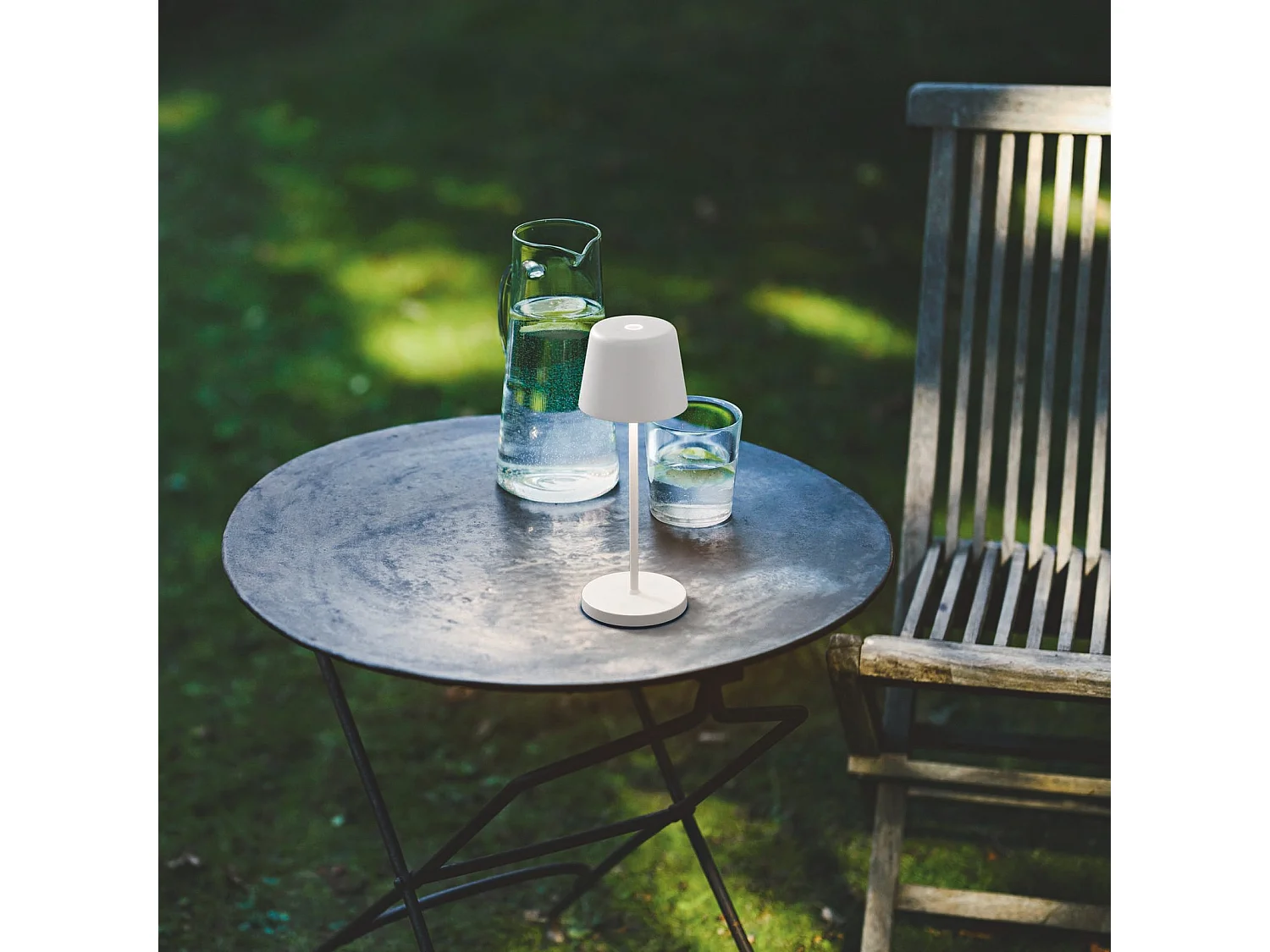 Ideal Lux CUTE Lampe LED portable d'extérieur à intensité variable Or 2200-2700K IP65
