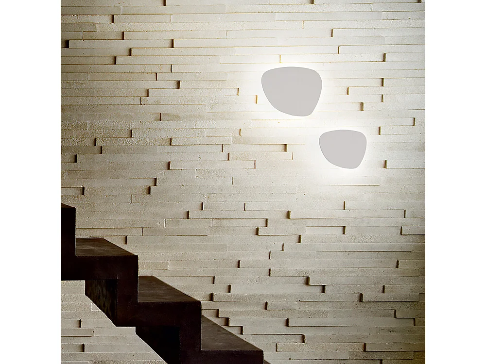 Applique murale décorative LED blanche, 3000K