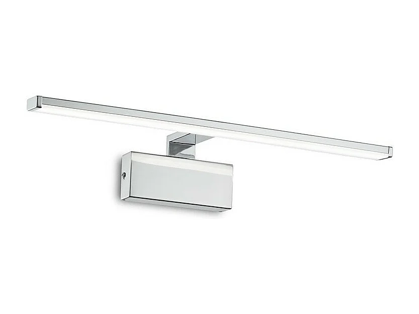 Ideal Lux ALMA - Aplique de pared LED integrado 1 luz Cromado 3000K